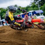Edvards Bidzans ( Lettland / Husqvarna / KMP Honda Racing powered by Krettek ) beim ADAC MX Youngster Cup