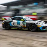 #19 / Küs Team Bernhard / Porsche 718 Cayman GT4 CS MR / Alexander Tauscher / Levi O'Dey