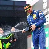 Maro Engel gewann den Sonntagslauf der DTM in Hockenheim