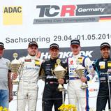 ADAC TCR Germany, Sachsenring, Harald Proczyk, Antti Buri, Tim Zimmermann
