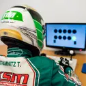 Volle Konzentration war bei diesem Reaktionstest gefragt