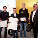 Siegerehrung Essen Motor Show, Toni Erhard, Dirk Geiger, Dennis Stelzer