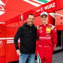 Charlie Wurz (16/AUT/Prema Racing) mit seinem Vater, dem ehemaligen F1-Fahrer Alex Wurz