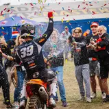 Roan van de Moosdijk krönte sich in Vellahn vorzeitig zum ADAC MX Masters Champion 2026