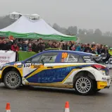 Starker Auftritt: Hermann Gassner junior im Hyundai i20 R5