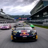 Fleißigster Fahrer beim DTM-Test auf dem Red Bull Ring: Lamborghini-Pilot Luca Engstler