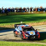 #4 / Hyundai Shell Mobis WRT / Lappi, Esapekka / Ferm, Janne / Hyundai I20 N Rally1 / Central European Rally 2023