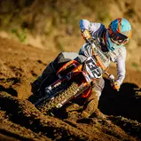 ADAC MX Masters 2020, Tensfeld, Nicolai Skovbjerg ( Dänemark / KTM / Becker Racing ) beim ADAC MX Junior Cup