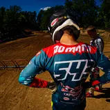 ADAC MX Masters 2022 , ADAC MX Masters Bielstein  Nick Domann ( Deutschland / Honda / KMP Honda Racing ) beim ADAC MX Youngster Cup