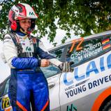 Claire Schönborn (26) ist die offizielle Pilotin des WRC Young Drivers Team und sammelt in der Junior-WM 2025 (JWRC) Erfahrungen auf internationaler Bühne