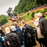 ADAC MX Masters, Tensfeld, Nathan Renkens ( Belgien / KTM / Falcon Motorsports ) und Cyril Genot ( Belgien / KTM / Falcon Motorsports )