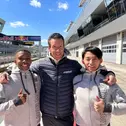 Kwanda Mokoena, Manuel Reuter und Dylan Yip (v. l. n. r.)