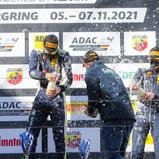 Siegerehrung Rennen 1, Nürburgring