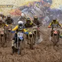 ADAC MX Bundesendlauf 2022: Starke Regenschauer am Samstag sorgten in Frankenbach für nasse und herausfordernde Bedingungen (Bild: Hardy Mutschler)