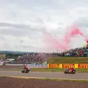 Marc Marquez entschied den Sprint am Sachsenring für sich