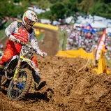 Nico Greutmann ( Deutschland / Husqvarna / Team AB-Racing by Zweiradsport Schmitz ) beim ADAC MX Youngster Cup