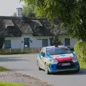 Konstantin Keil und Stefanie Fritzensmeier waren rund um Süderbrarup das schnellste Duo in der DRM 2WD-Wertung