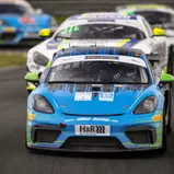 #1 / Team Allied-Racing / Porsche 718 Cayman GT4 CS MR / Dennis Fetzer / Nicolaj Møller Madsen