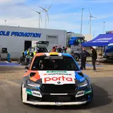 #4 Rostek, Dennis / Kopczyk, Stefan / Škoda Fabia RS Rally2 / RC2, ADAC Rallye Stemweder Berg 