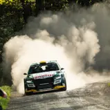 #1	M. Griebel - E. Kremer / Skoda Fabia RS Rally2 (RC2) / ADAC Actronics Rallye Sulingen
