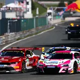 #3 Max Reis / Niklas Kalus / Haupt Racing Team / Ford Mustang GT3 und #68 Carrie Schreiner / Alain Valente / Land Motorsport / Audi R8 LMS GT3 EVO II, Salzburgring