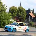 Elias Lundberg feiert in Sachsen seinen ersten Sieg im ADAC Opel Rallye Cup