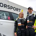 Solider Einstand im ADAC Opel Rally Junior Team: Luca Pröglhöf und Beifahrerin Christina Ettel