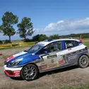 Weiterhin Führender im ADAC Rallye Masters: Carsten Mohe im Renault Clio R3T
