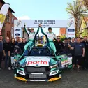 Marijan Griebel und Co-Pilotin Ella Kremer haben die 36. ADAC Actronics Rallye Sulingen klar für sich entschieden