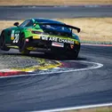 Heckansicht auf den EastSide-Mercedes-AMG GT4