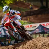 Leok krönte sich mit einem Start-Ziel-Sieg vorzeitig zum Champion im ADAC MX Junior Cup 85