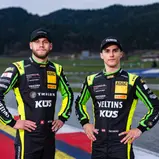 #90 Ricardo Feller und #91 Thomas Preining (beide Porsche 911 GT3 R Evo / Manthey), Test Red Bull Ring 2026