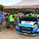 #2 Julius Tannert / Helmar Hinneberg / Škoda Fabia RS Rally2 / RC2, ADAC Saarland-Pfalz Rallye