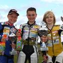 ADAC Mini Bike Cup, Nachwuchs, Oschersleben, Podium, Leon Orgis, Dirk Geiger, Joshua Bauer