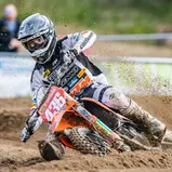 Finn Lange brillierte in der DMX 125 mit zwei Laufsiegen