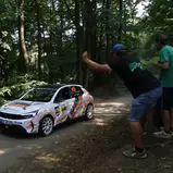 #e06 Johannes Wittenbeck / Maximilian Kugler / Opel Corsa Rally Electric / NC E, ADAC Saarland-Pfalz Rallye