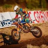 ADAC MX Masters 2020, Grevenbroich, Leon Rudolph ( Deutschland / KTM / ADAC Hessen- Thüringen MX Masters Rookie Team ) beim ADAC MX Junior Cup