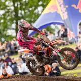 Liam Owens gewann im Vorjahr in Bitche seinen ersten Lauf im ADAC MX Youngster Cup