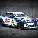 Den BMW mit der #66 fahren die beiden Debütanten Lukas Stiefelhagen und Leon Bauchmüller (Foto: Berzerkdesign/ME Motorsport)