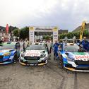 Die Top-Drei der ADAC Saarland-Pfalz Rallye