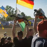 Besucher an der Strecke, ADAC MX Masters, Fürstlich Drehna