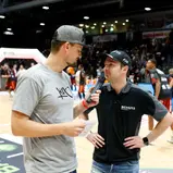 Marvin Dienst war beim Heimspiel der Niners Chemnitz