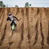 Lukas Platt ( Deutschland / Kawasaki / DW-Racing ) beim ADAC MX Masters