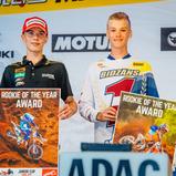 Der Rookie of the Year Award ging an Constantin Piller und Edvards Bidzans