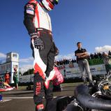 Daniel Stell vor dem Start zum Finale