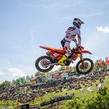 Simon Längenfelder sorgt mit seinem Start in Tensfeld für ein Duell der Generationen (Foto: Juan Pablo Acevedo/KTM)