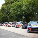 ADAC Rallye Deutschland, Parc fermé