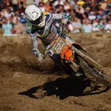 Emil Ziemer ( Schweiz / KTM / MOTOBIKE RACINGTEAM ) beim ADAC MX Junior Cup 125