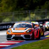 #91 Jesper Brunoj Jensen / Laurenz Rühl / Porsche 718 Cayman GT4 RS CS / Wimmer Werk Motorsport, Red Bull Ring