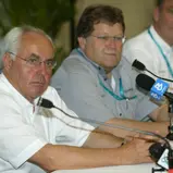Sie prägten die DTM: HWA-Gründer Hans-Werner Aufrecht, Mercedes-Benz-Motorsportchef Norbert Haug. Audi-Sportchef Dr. Wolfgang Ullrich